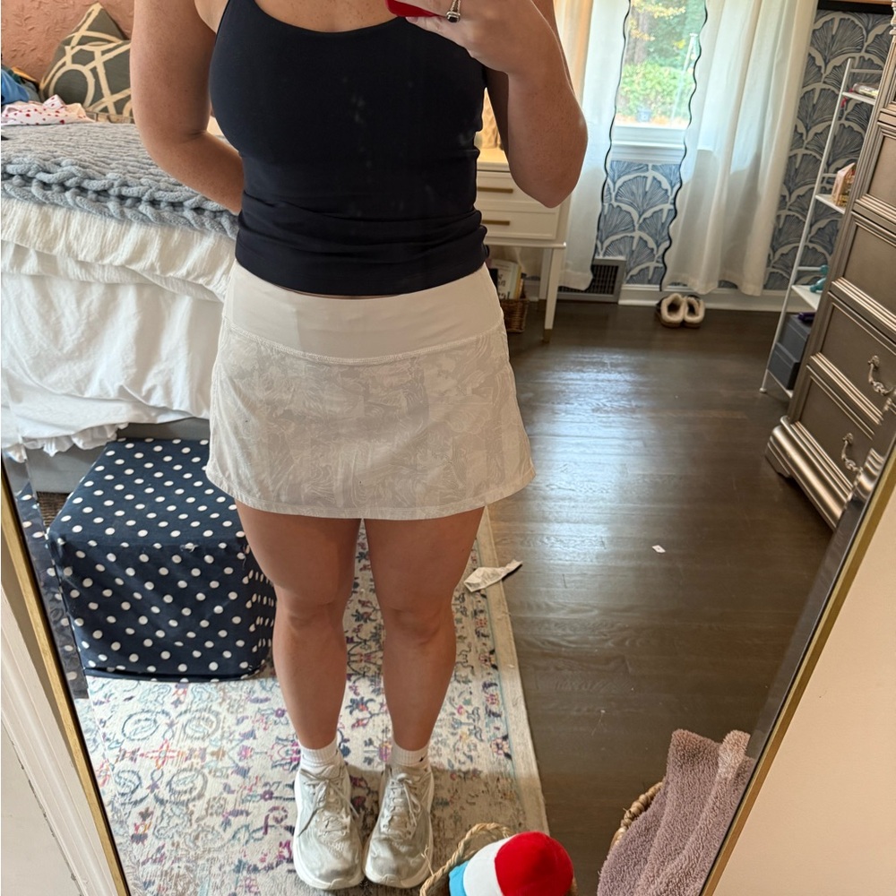 White Tennis Skirt